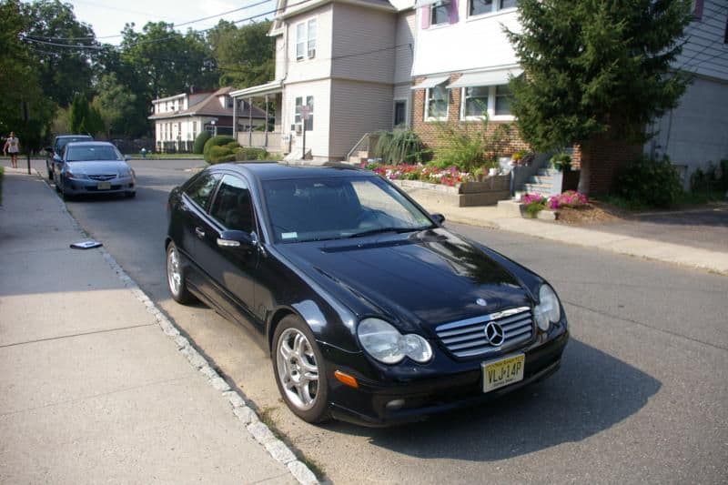 mercedes c230 coupe black. my 2002 c230 coupe,
